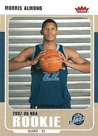 2007-08 Fleer #202 - Morris Almond - Utah Jazz