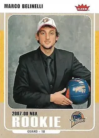 2007-08 Fleer #203 - Marco Belinelli - Golden State Warriors