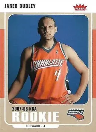 2007-08 Fleer #211 - Jared Dudley - Charlotte Bobcats