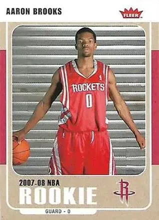 2007-08 Fleer #218 - Aaron Brooks - Houston Rockets
