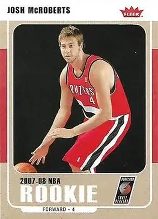 2007-08 Fleer #221 - Josh McRoberts - Portland Trail Blazers