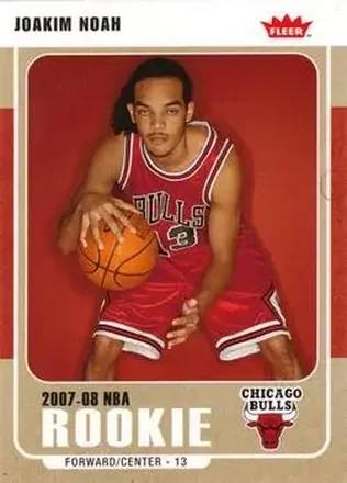 2007-08 Fleer #222 - Joakim Noah - Chicago Bulls