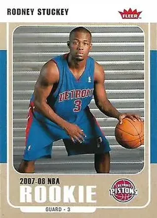 2007-08 Fleer #226 - Rodney Stuckey - Detroit Pistons