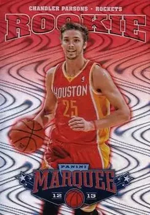 2012-13 Panini Marquee #221 - Chandler Parsons - Houston Rockets