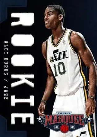 2012-13 Panini Marquee #363 - Alec Burks - Utah Jazz