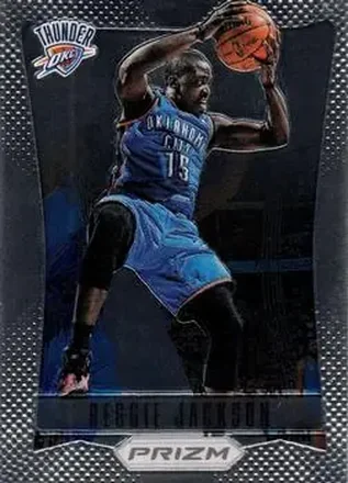 2012-13 Panini Prizm #210 - Reggie Jackson - Oklahoma City Thunder