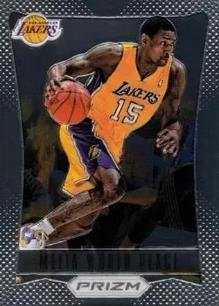 2012-13 Panini Prizm #147 - Metta World Peace - Los Angeles Lakers