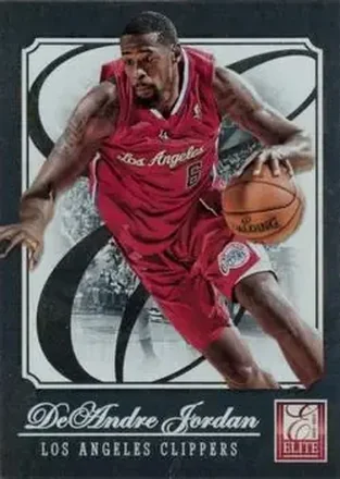 2012-13 Panini Elite #128 - DeAndre Jordan - Los Angeles Clippers