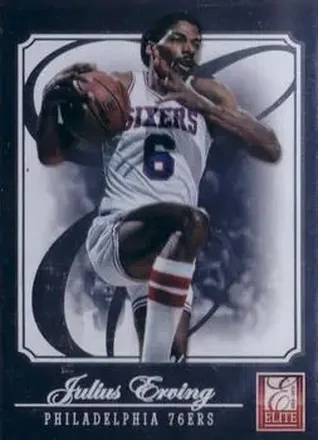 2012-13 Panini Elite #181 - Julius Erving - Philadelphia 76ers