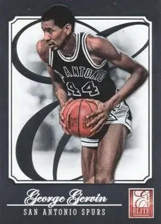 2012-13 Panini Elite #192 - George Gervin - San Antonio Spurs