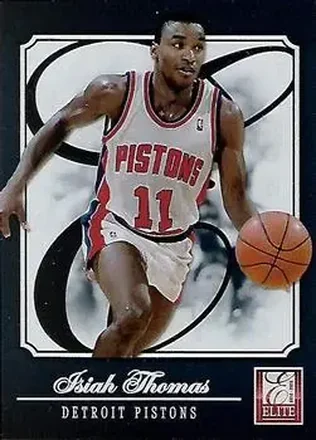 2012-13 Panini Elite #198 - Isiah Thomas - Detroit Pistons