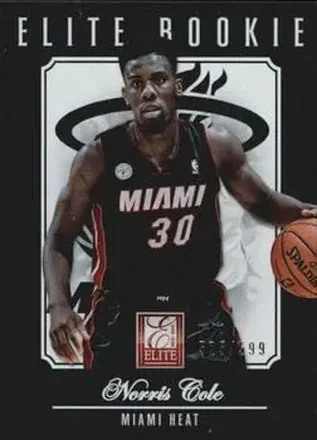 2012-13 Panini Elite #225 - Norris Cole - Miami Heat