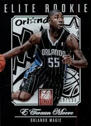 2012-13 Panini Elite #246 - E'Twaun Moore - Orlando Magic