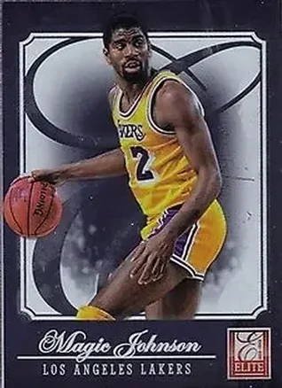 2012-13 Panini Elite #179 - Magic Johnson - Los Angeles Lakers