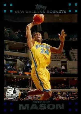 2007-08 Topps #108 - Desmond Mason - New Orleans Hornets
