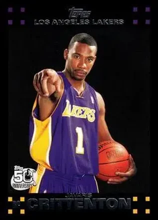 2007-08 Topps #129 - Javaris Crittenton - Los Angeles Lakers