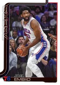 2025-26 Topps #22 Joel Embiid