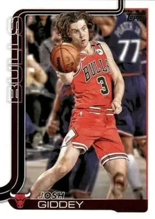 2025-26 Topps #35 - Josh Giddey - Chicago Bulls