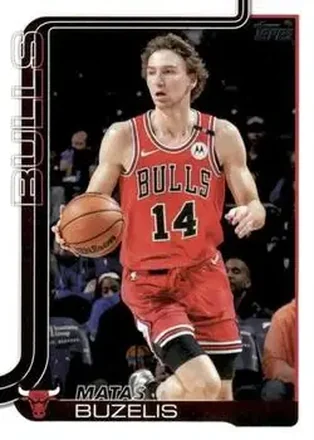 2025-26 Topps #37 - Matas Buzelis - Chicago Bulls
