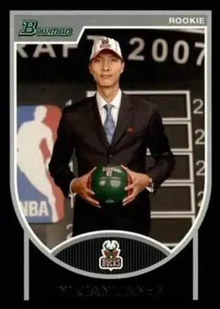 2007-08 Bowman #121 - Yi Jianlian - Milwaukee Bucks