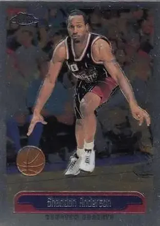 1999-00 Topps Chrome #136 - Shandon Anderson - Houston Rockets