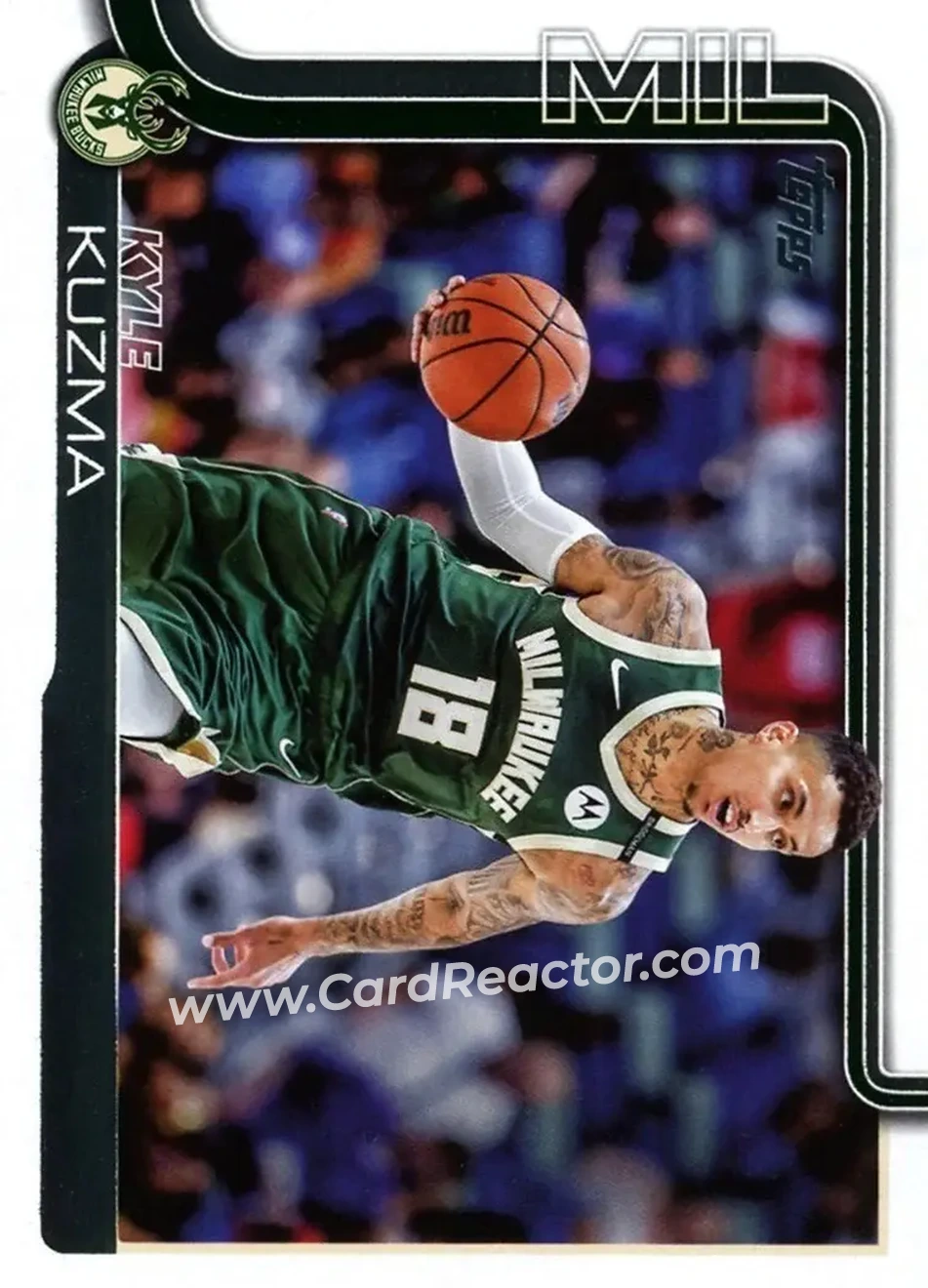 2025-26 Topps #56 - Kyle Kuzma - Milwaukee Bucks - Front