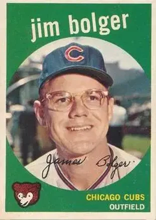 1959 Topps Venezuelan #29 - Jim Bolger - Chicago Cubs