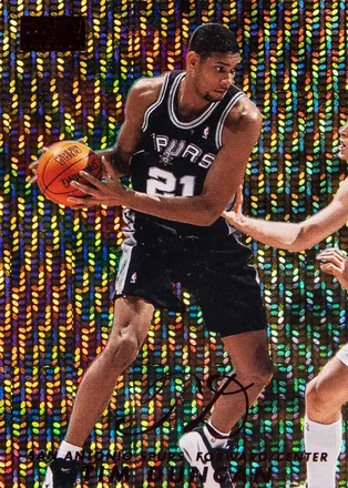 Tim Duncan · 1998-99 SkyBox Premium #1 · Star Rubies
