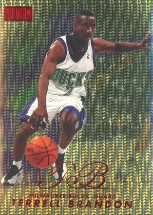 1998-99 SkyBox Premium - Star Rubies #11 - Terrell Brandon - Milwaukee Bucks