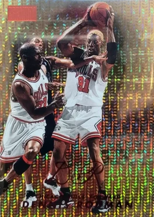 Dennis Rodman · 1998-99 SkyBox Premium #14 · Star Rubies
