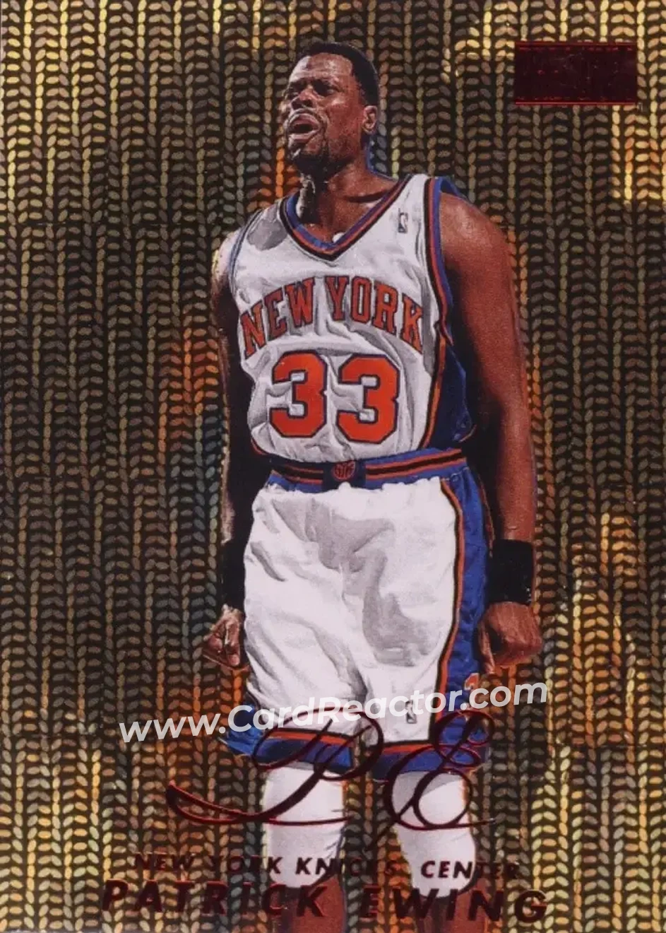 1998-99 SkyBox Premium - Star Rubies #19 - Patrick Ewing - New York Knicks