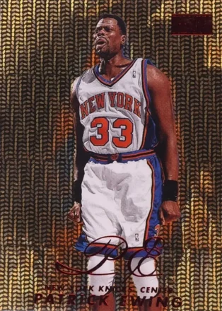 Patrick Ewing · 1998-99 SkyBox Premium #19 · Star Rubies