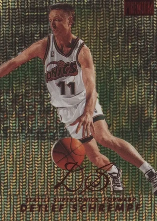 1998-99 SkyBox Premium - Star Rubies #28 - Detlef Schrempf - Seattle SuperSonics