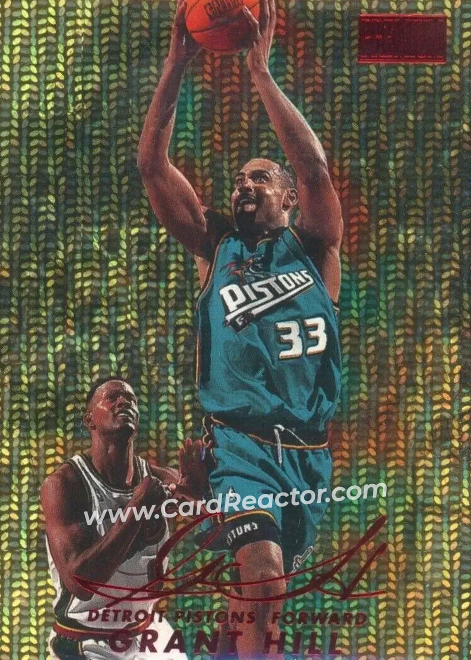 1998-99 SkyBox Premium - Star Rubies #40 - Grant Hill - Detroit Pistons