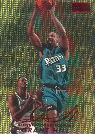 1998-99 SkyBox Premium - Star Rubies #40 - Grant Hill - Detroit Pistons