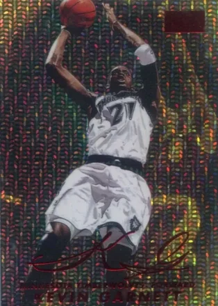 1998-99 SkyBox Premium - Star Rubies #53 - Kevin Garnett - Minnesota Timberwolves