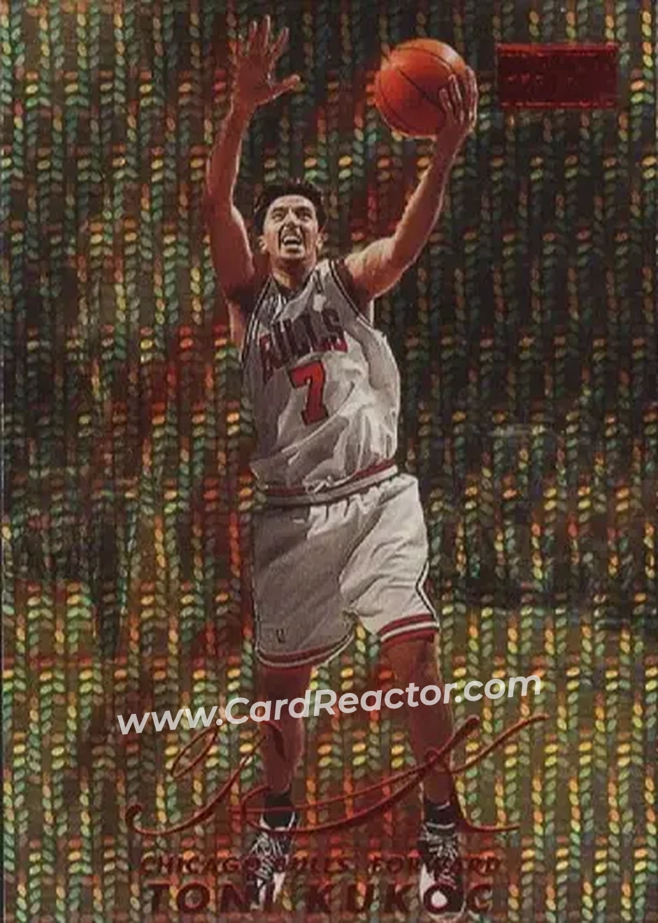 1998-99 SkyBox Premium - Star Rubies #66 - Toni Kukoc - Chicago Bulls