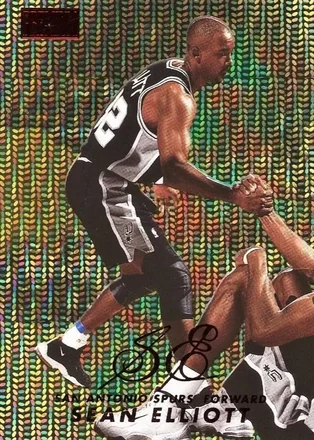 1998-99 SkyBox Premium - Star Rubies #70 - Sean Elliott - San Antonio Spurs