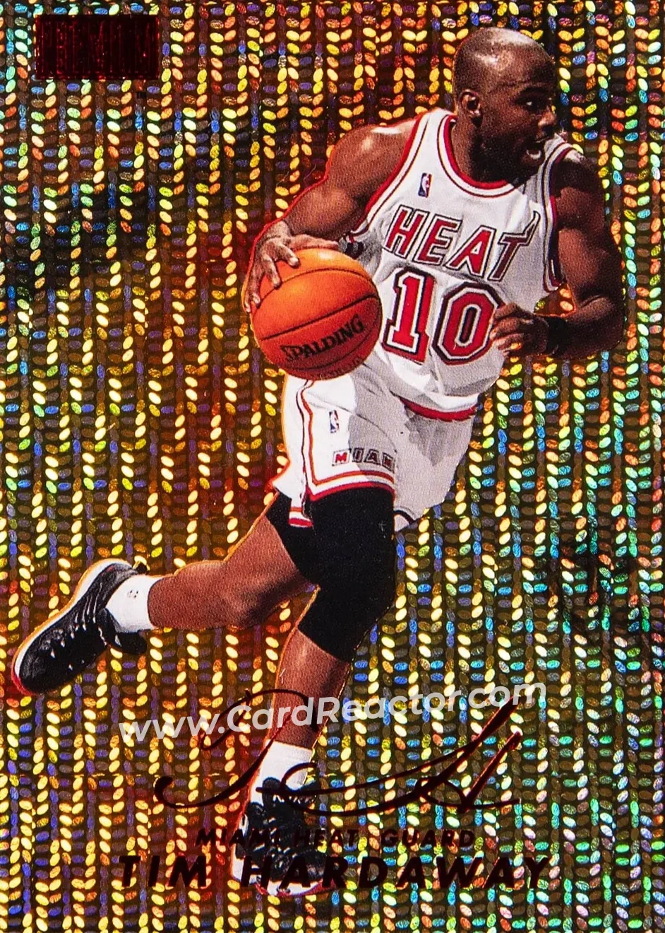 1998-99 SkyBox Premium - Star Rubies #72 - Tim Hardaway - Miami Heat
