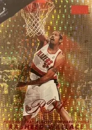 1998-99 SkyBox Premium - Star Rubies #73 - Rasheed Wallace - Portland Trail Blazers