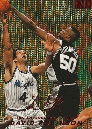 David Robinson · 1998-99 SkyBox Premium #81 · Star Rubies