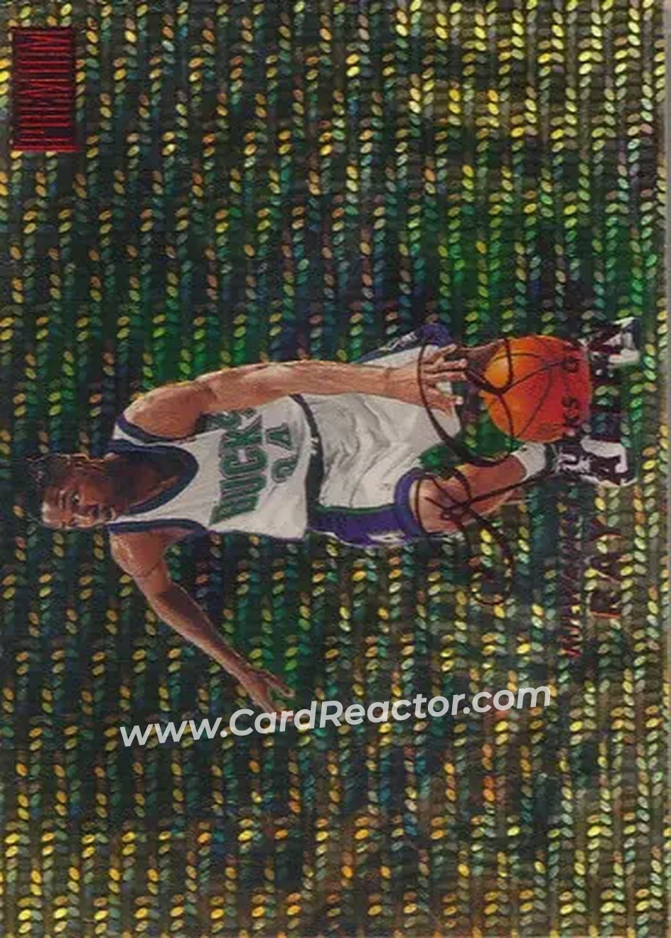 1998-99 SkyBox Premium - Star Rubies #92 - Ray Allen - Milwaukee Bucks