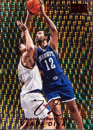 1998-99 SkyBox Premium - Star Rubies #103 - Vlade Divac - Charlotte Hornets