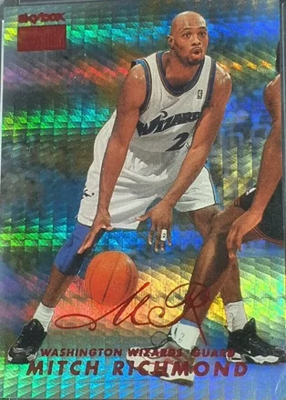 1998-99 SkyBox Premium - Star Rubies #126 - Mitch Richmond - Washington Wizards