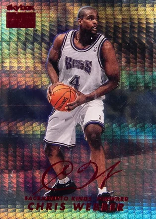 1998-99 SkyBox Premium - Star Rubies #130 - Chris Webber - Sacramento Kings