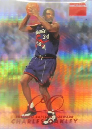1998-99 SkyBox Premium - Star Rubies #132 - Charles Oakley - Toronto Raptors