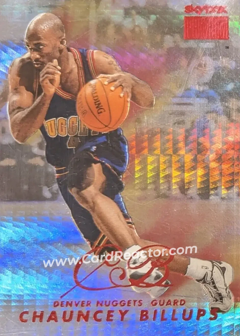 1998-99 SkyBox Premium - Star Rubies #146 - Chauncey Billups - Denver Nuggets