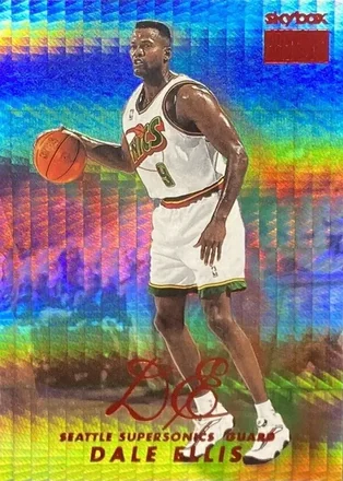 1998-99 SkyBox Premium - Star Rubies #164 - Dale Ellis - Seattle SuperSonics