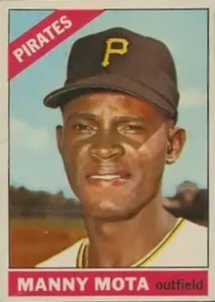 1966 Topps Venezuelan #112 - Manny Mota - Pittsburgh Pirates