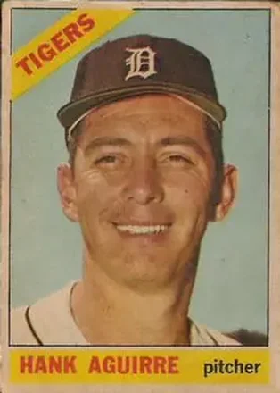 1966 Topps Venezuelan #113 - Hank Aguirre - Detroit Tigers